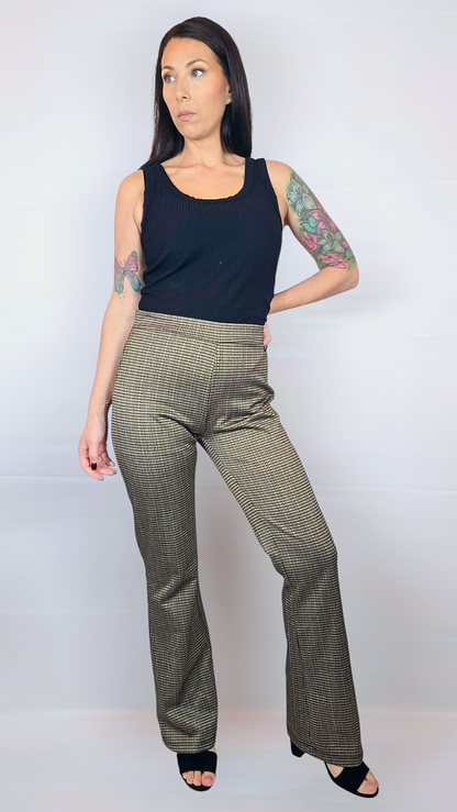 Byxor, Brun/Svart, M