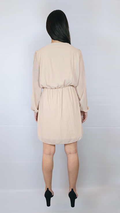 Klänning, BeigeRosa, 40