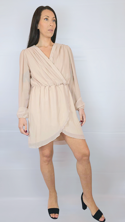 Klänning, BeigeRosa, 40