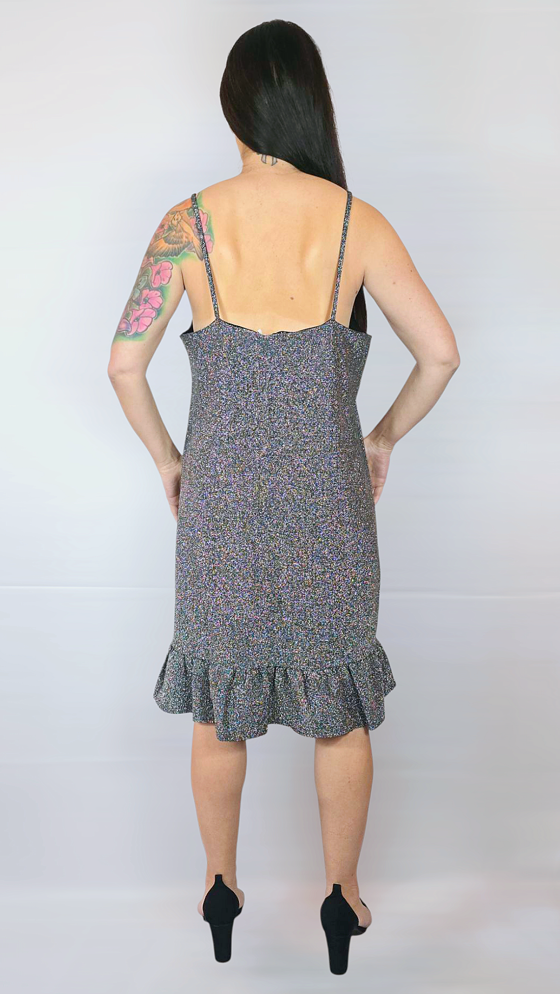 Klänning, Silver, M