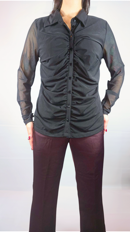 Byxor, Brun/Lila, 34