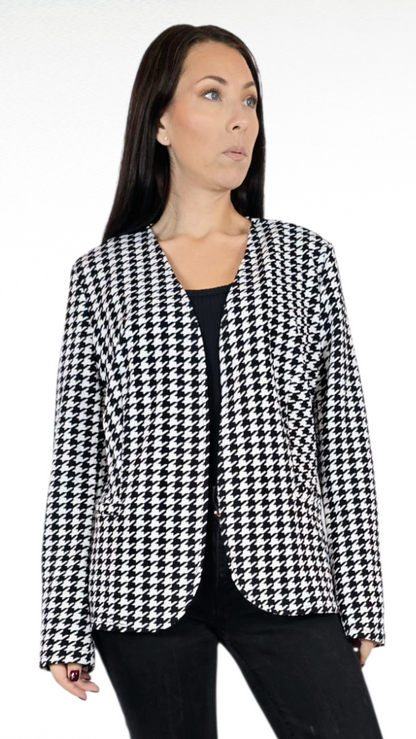 Tröja, Svart/Vit, S/M