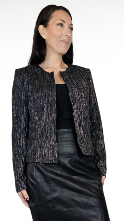 Blazer, Svart/Silver, 38